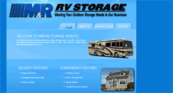 Desktop Screenshot of mrrvstorage.com